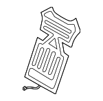 31413909 - Body: Seat Back Heater for Volvo Image