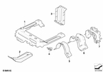 41003417510 - : Right Front Seat Console for BMW Image