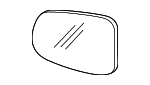 30745042 - Body: Mirror Glass for Volvo Image
