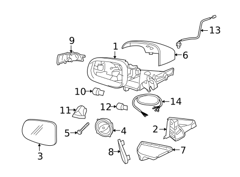 Bulbs - Chassis for 2008 Volvo XC70 #5