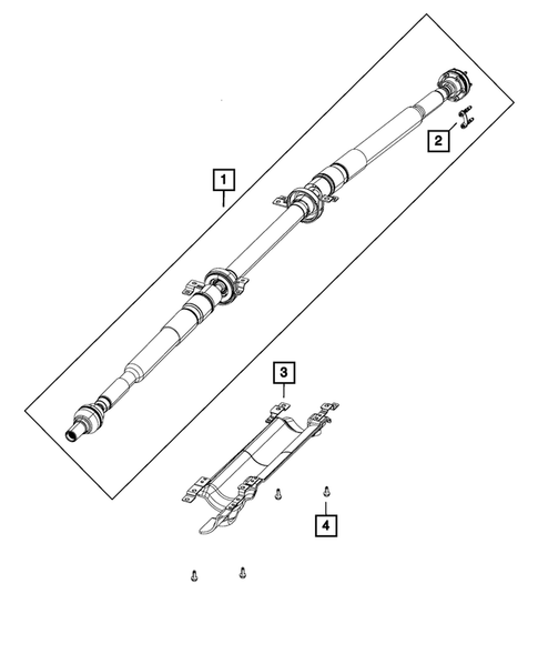 Drive Shaft for 2014 Jeep Cherokee #0