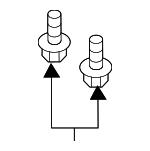 W500220S439 - Suspension: Front Support Screw for Ford Image