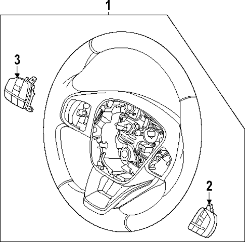 Steering Wheel & Trim for 2025 Ford Maverick #0