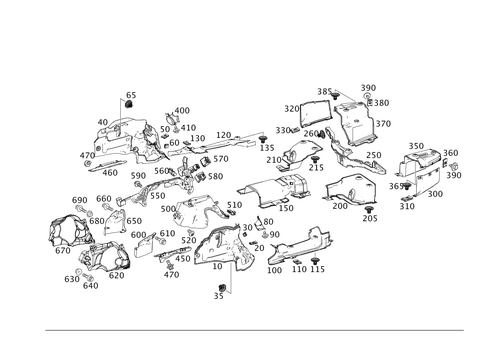 Screening Plates for 2018 Mercedes-Benz SL550 #0