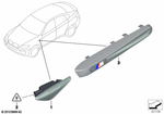 51657218421 - Lighting: M Trim Element/Side Turn Signal, Left for BMW Image