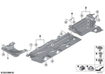 51758498401 - Vehicle Trim: Underbody Panelling, Side on Left for BMW Image