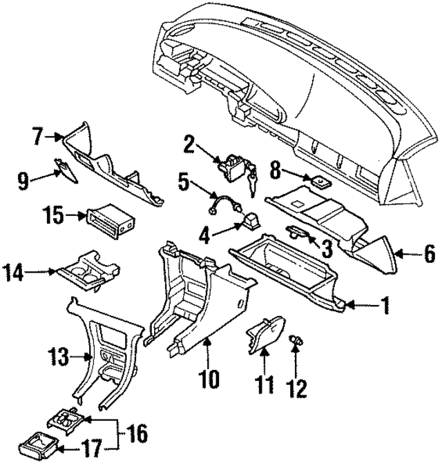 681083E100 - : Lower Trim Panel for Nissan: Altima Image