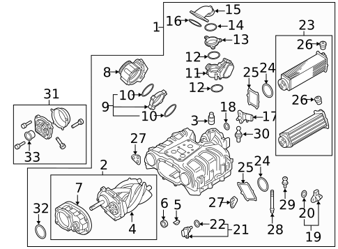 Intercooler for 2016 Audi A8 Quattro #0