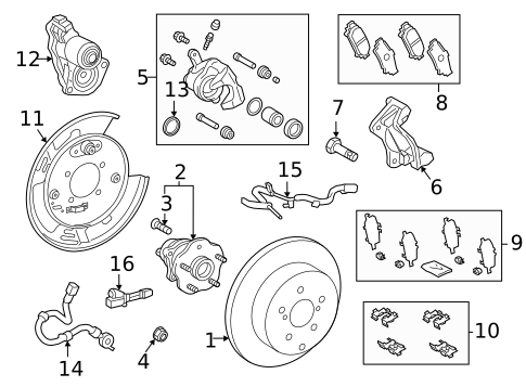 Anti-Lock Brakes for 2024 Toyota Sienna #2