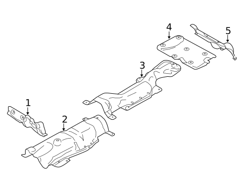 Heat Shields for 2015 Mini Cooper #0