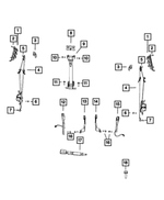 5RL781R3AC - : Front Outer Seat Belt, Right for Mopar Image