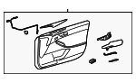 6761007162B4 - : Door Trim Panel for Toyota Image