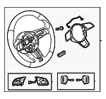 8W0419091DDJQK - : Steering Wheel for Audi: RS5, RS5 Sportback Image