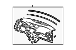 77103TL0G02ZA - Body: Instrument Panel for Acura Image