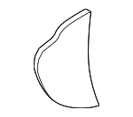 77215TL0A01ZA - : End Panel for Acura Image