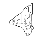 PC3Z2502039A - Body: Cowl Side Panel for Ford Image