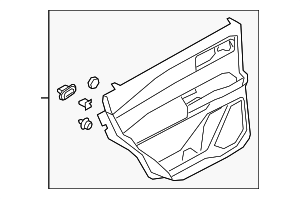 MB5Z7827406BA - : Door Trim Panel for Ford: Explorer Image