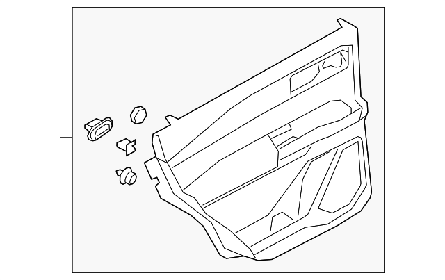 thumbnail image 2 of Pair Hood Hinges For Ford Explorer 2020-2024 - Left & Right, Steel, LB5Z-16796-A / LB5Z-16797-A 2 of 5