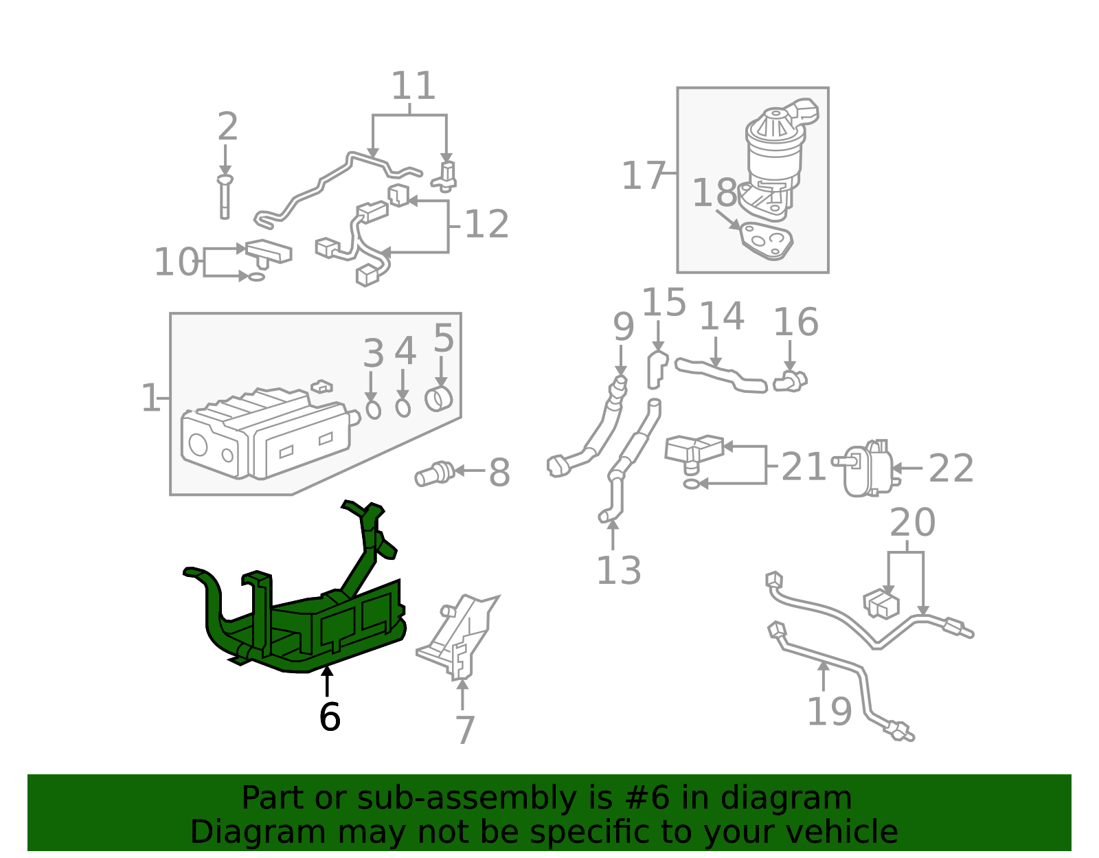 17358-SWA-A00 - Mount Bracket 2007-2011 Honda CR-V | Honda Parts Online