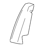 90905446 - : Light Neutral Rear Passenger Side Seat Back Side Cover for Buick: LaCrosse Image