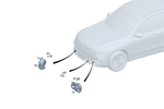 2475403753 - Electrical Equipment and Instruments: Horn for Mercedes-Benz: 180A, 180b, 220a, A220, CLA250, CLA35 AMG, CLA45 AMG, CLA45 AMG S, EQB 250+, EQB 300, EQB 350, GLA250, GLA35 AMG, GLA45 AMG, GLB250, GLB35 AMG Image