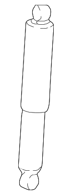 AU2Z18124B - Suspension: Suspension Shock Absorber for Ford: F-250 Super Duty, F-350 Super Duty Image