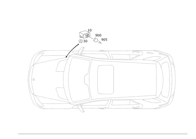 2205451928 - Electrical System: Coupling, Mechanical for Mercedes-Benz Image image