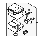 99720122104 - Emission System: Vapor Canister for Porsche: 911, Boxster, Cayman Image