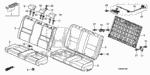 4810SB3000 - Interior/Bumper: C-CLIP SET, TRIM FASTENER (30 PIECES) for Honda Image