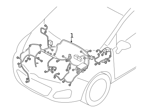 Wiring Harness for 2020 Kia Rio #0
