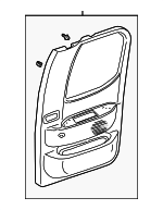 625100C040B1 - Body: Door Trim Panel for Toyota Image