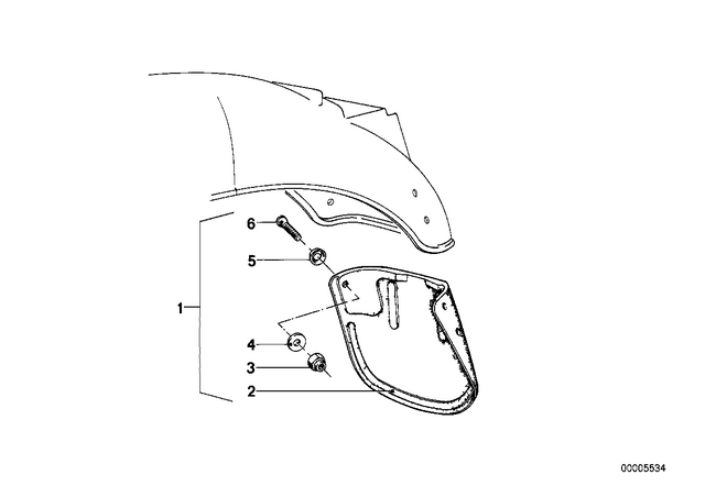 46621242924 - : Set Mud Flaps, Rear for BMW-Motorrad Image