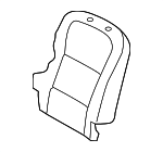 883603N620NVT - : 2014-2016 Hyundai Equus - Seat Back Cover for Hyundai: Equus Image