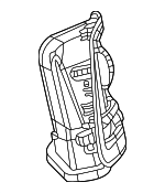 6XN901A5AC - Body: Air Vent for Jeep: Grand Cherokee L Image