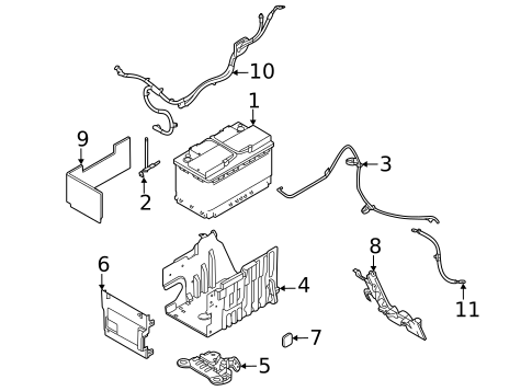 Battery for 2022 Land Rover Discovery Sport #0
