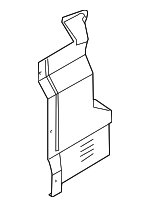 96537912 - : Rear Trim for Chevrolet: Aveo Image