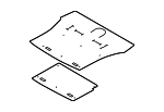 96537933 - Tire &amp; Wheel: Spare Tire Compartment Cover for GM Image