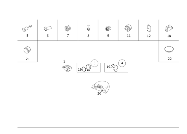1284V013C73Y00 - Electrical System: Safety Island for Smart Image image