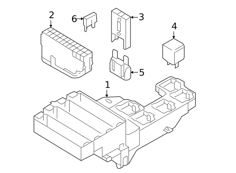 Fuse & Relay for 2012 Audi S4 #1