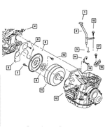 4668672AA - Automatic Transaxle 4 Speed: Transmission Dust Cover for Dodge: Neon Image