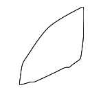 51333332309 - : Door Glass for BMW: X3 Image