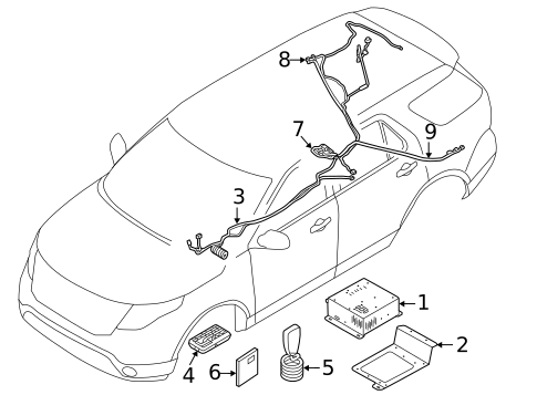 Relays for 2013 Ford Police Interceptor Utility #0