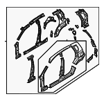 96892564 - Body: Uniside Assembly for Chevrolet: Aveo5 | Pontiac: G3 Image image