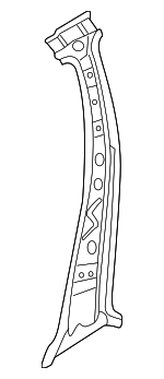 96946295 - Body: Inner Center Pillar for Chevrolet: Aveo, Aveo5 | Pontiac: G3 Image image