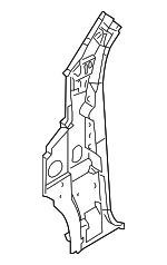 96648072 - Body: Inner Hinge Pillar for Chevrolet: Aveo, Aveo5 | Pontiac: G3 Image image