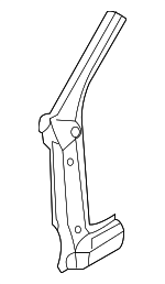 96410758 - Body: Outer Hinge Pillar for Chevrolet: Aveo, Aveo5 | Pontiac: G3 Image image