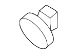 90667TC0U01ZM - Body: Lower Gate Trim Fastener for Acura Image