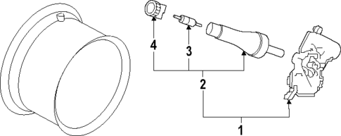 Tire Pressure Monitor Components for 2023 Nissan Frontier #0