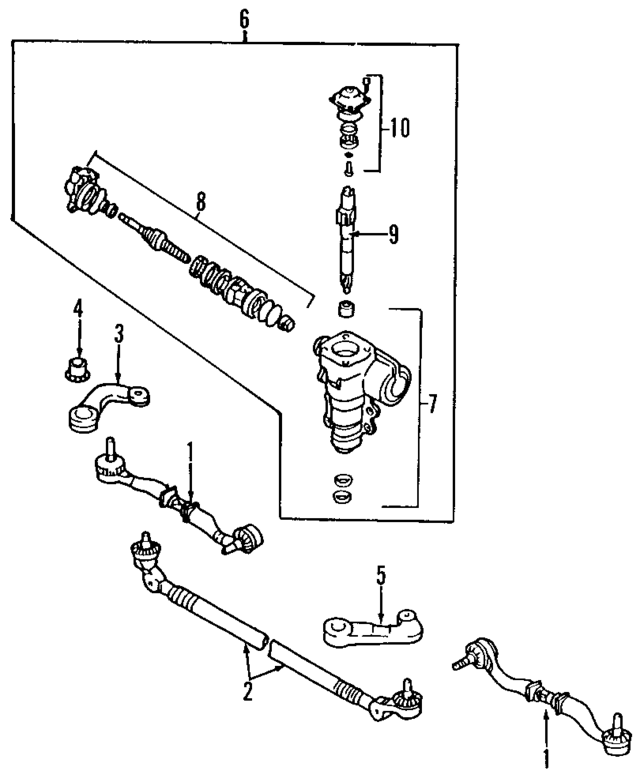 K02232920C - : Steering Gear for Kia Image