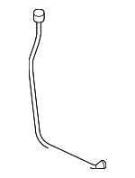 C2Z10371 - : Lower Hose &amp; Tube for Jaguar: XF, XFR Image